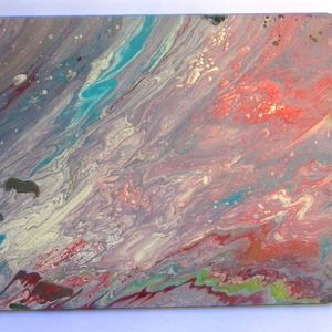 11" x 14" canvas acrylic painting